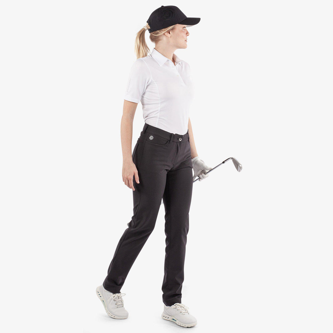 Nellie is a Breathable golf pants for Women in the color Black(2)