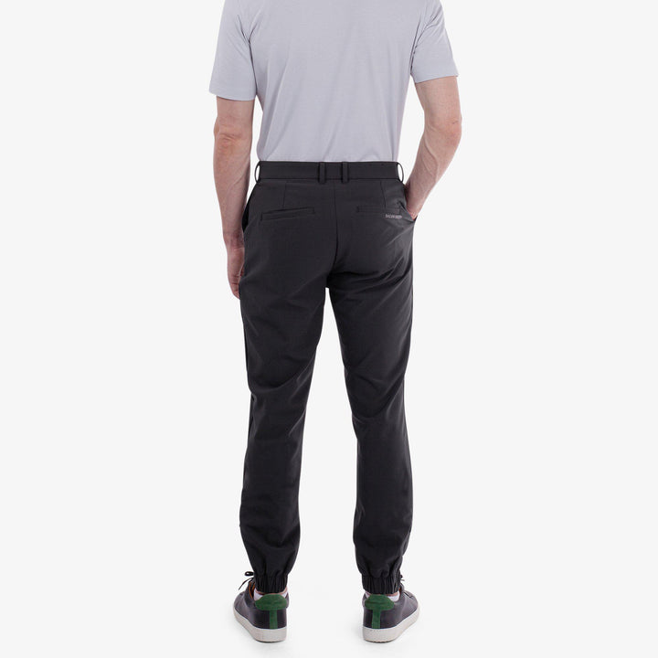 Nox is a Breathable golf pants for Men in the color Black(5)