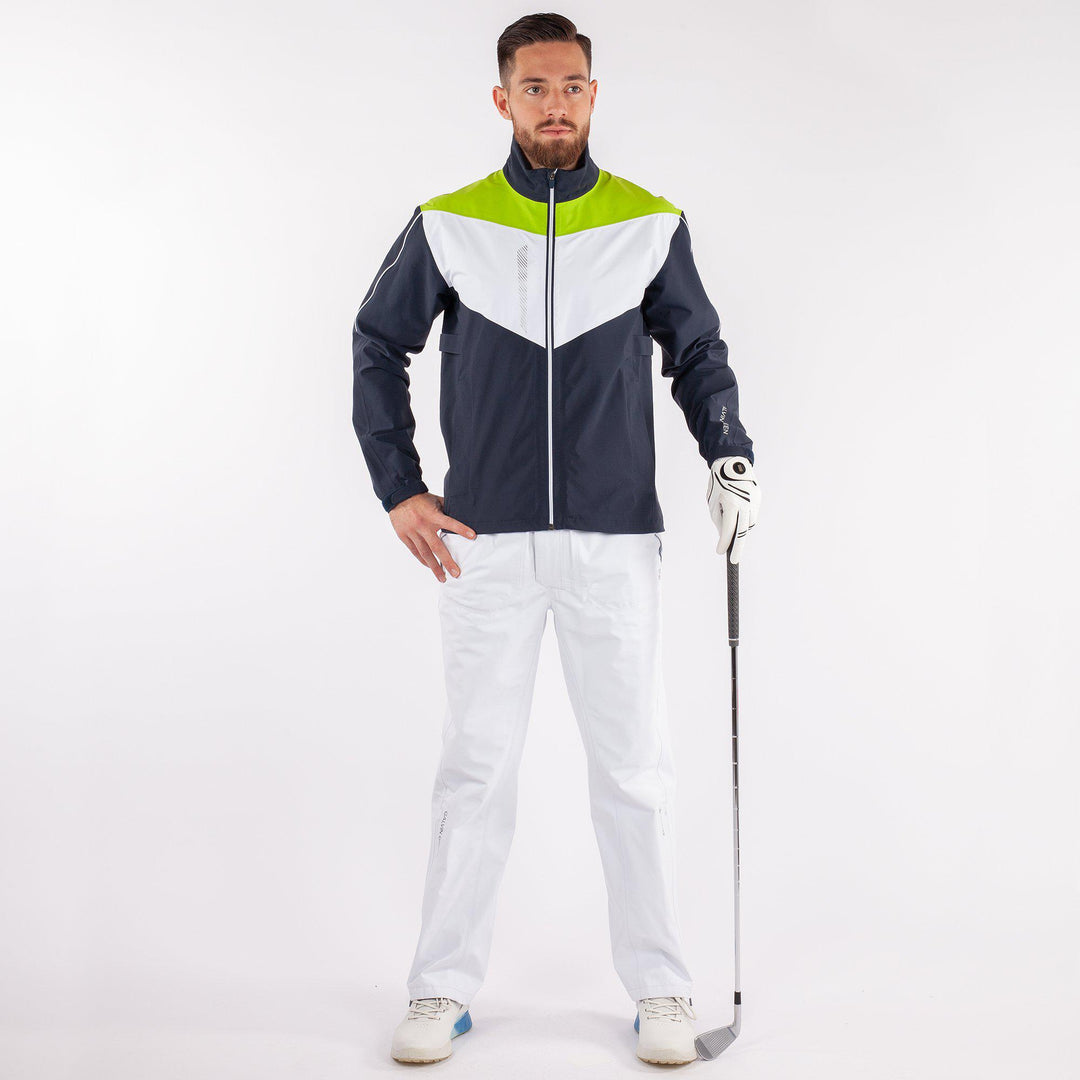 Armstrong is a Waterproof golf jacket for Men in the color Sporty Blue(4)