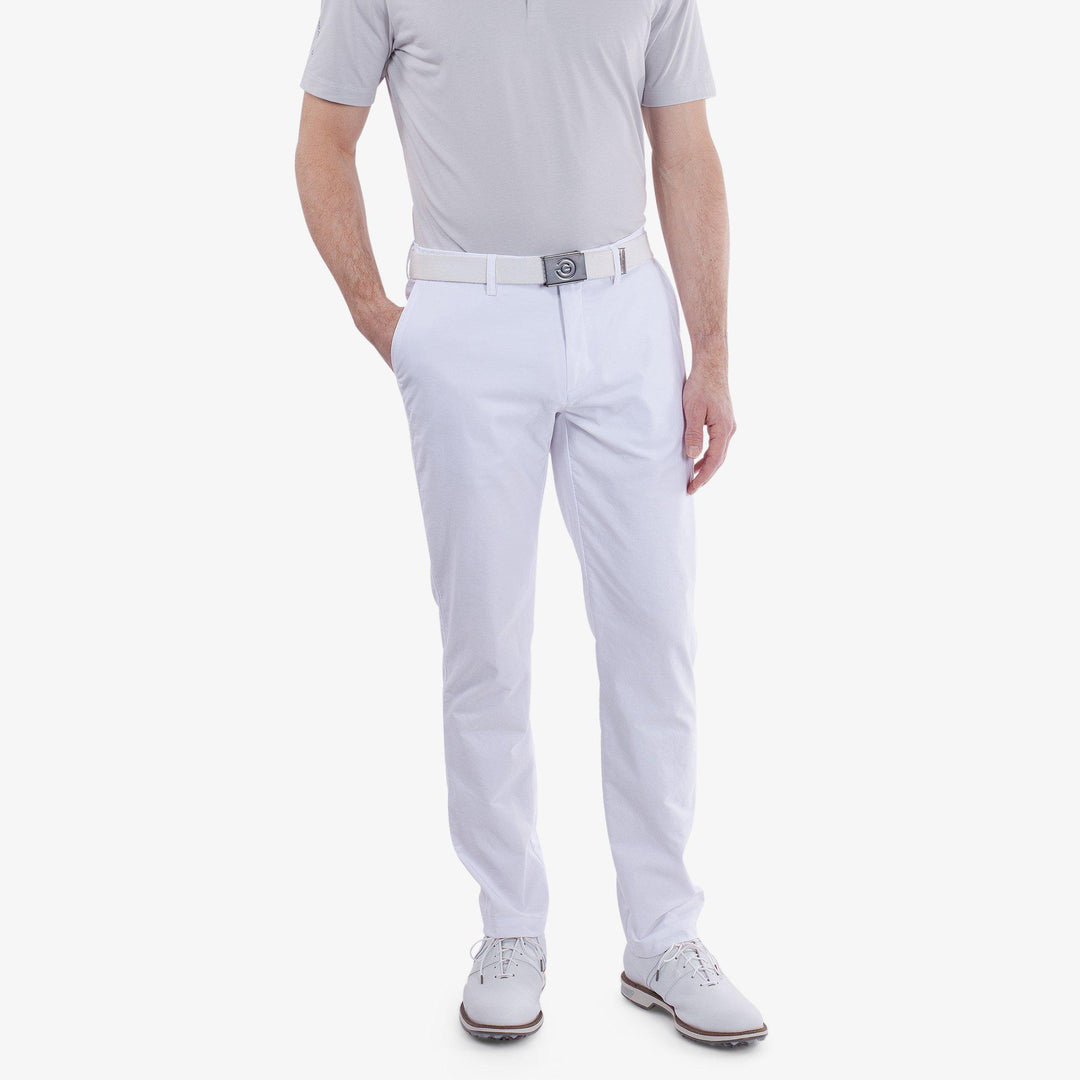 Noah is a Breathable golf pants for Men in the color White(1)