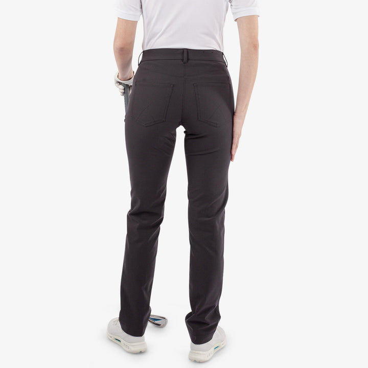 Nellie is a Breathable golf pants for Women in the color Black(4)