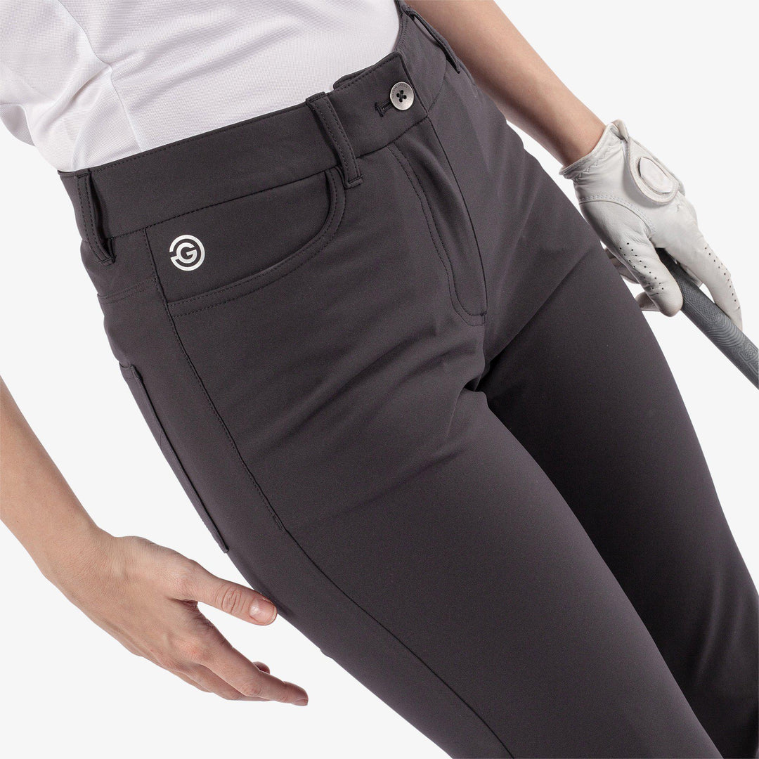 Nellie is a Breathable golf pants for Women in the color Black(3)