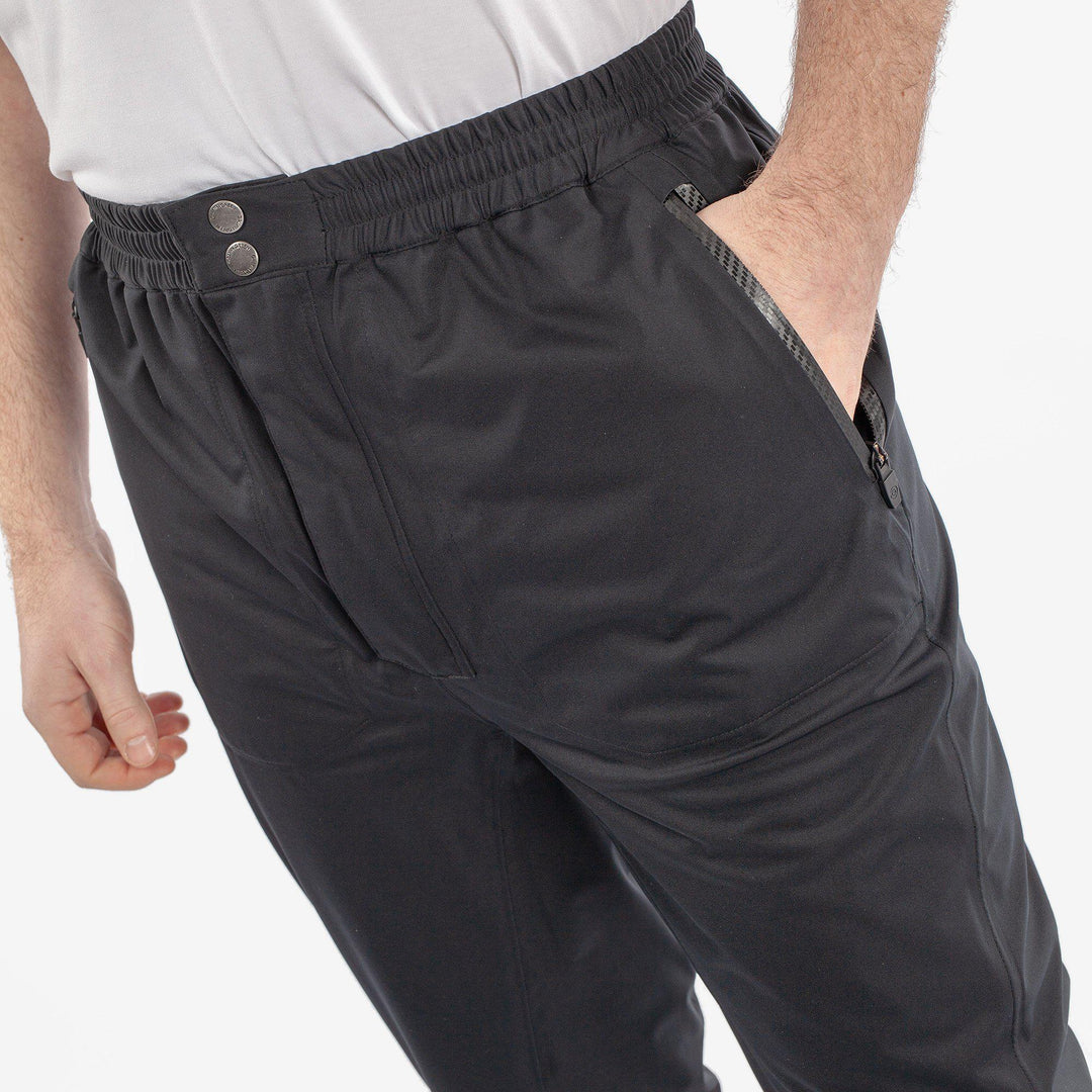 Alpha is a Waterproof golf pants for Men in the color Black(3)