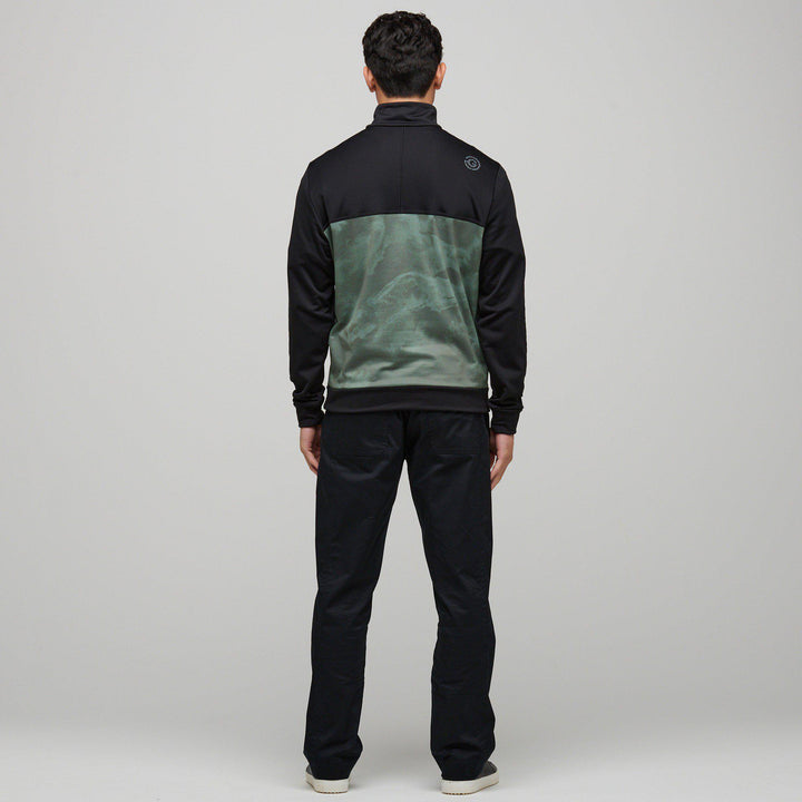 Diaz is a Insulating mid layer for Men in the color Duck Green/Black(6)