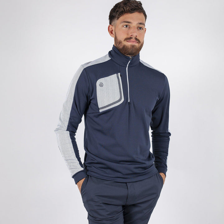 Dwight is a Insulating golf mid layer for Men in the color Navy(1)