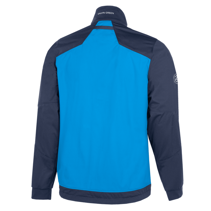 Lyle is a Windproof and water repellent golf jacket for Men in the color Blue(8)