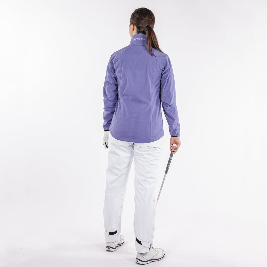 Adele is a Waterproof golf jacket for Women in the color Sugar Coral(8)
