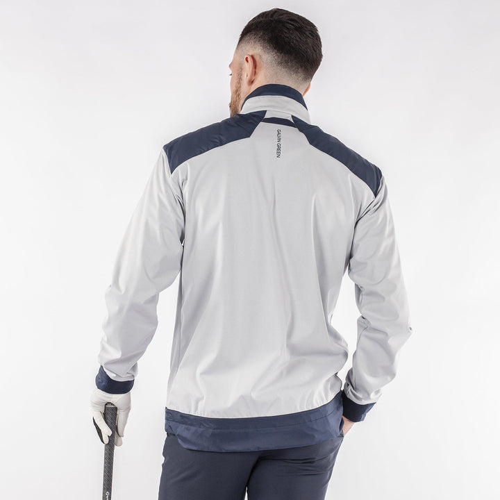 Liam is a Windproof and water repellent golf jacket for Men in the color Cool Grey(10)