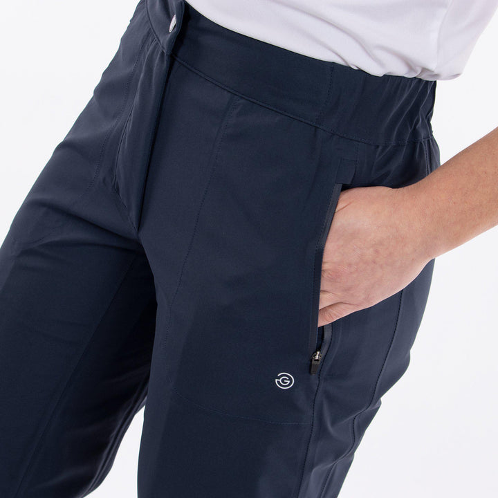 Alexandra is a Waterproof golf pants for Women in the color Navy(2)