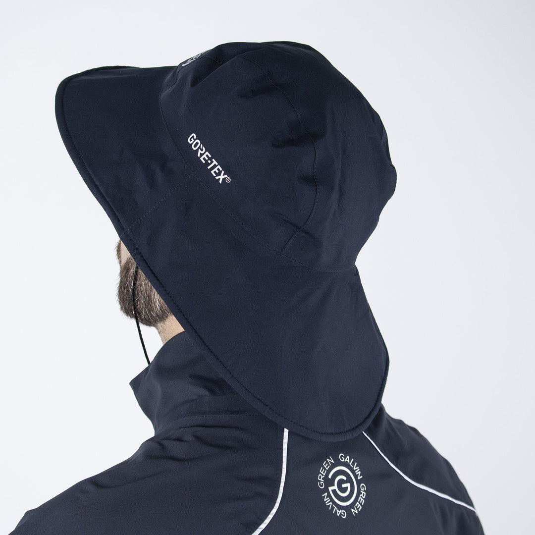 Aqua is a Waterproof hat in the color Navy(4)