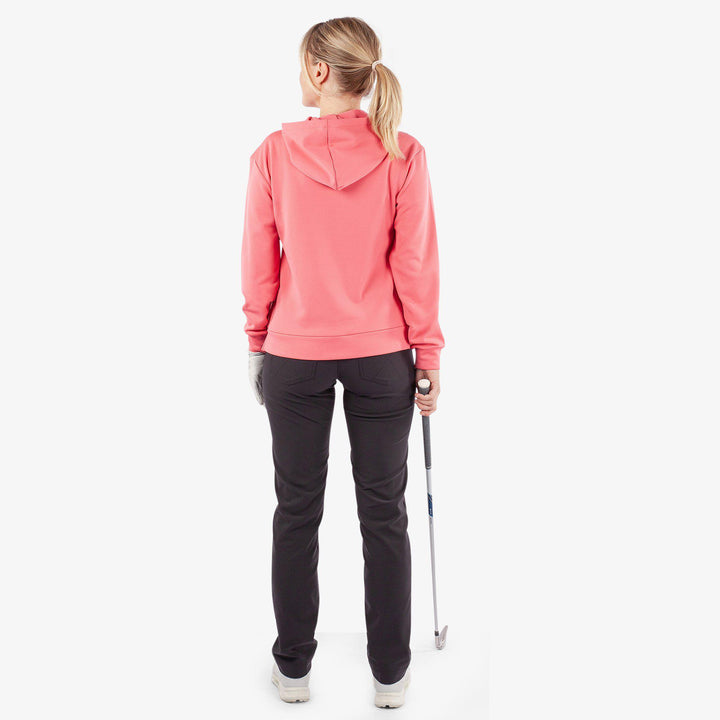 Denise is a Insulating golf sweatshirt for Women in the color Camelia Rose(6)