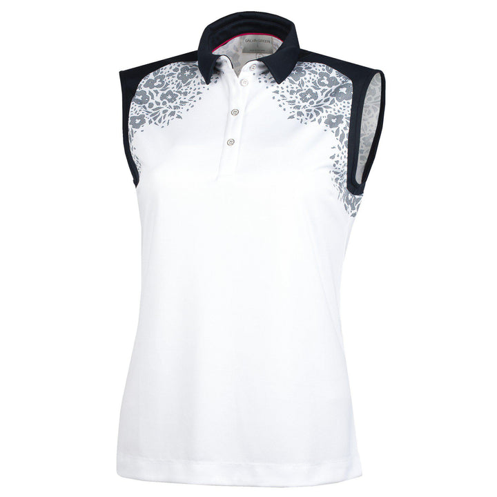 Meja is a Breathable short sleeve shirt for Women in the color White(0)