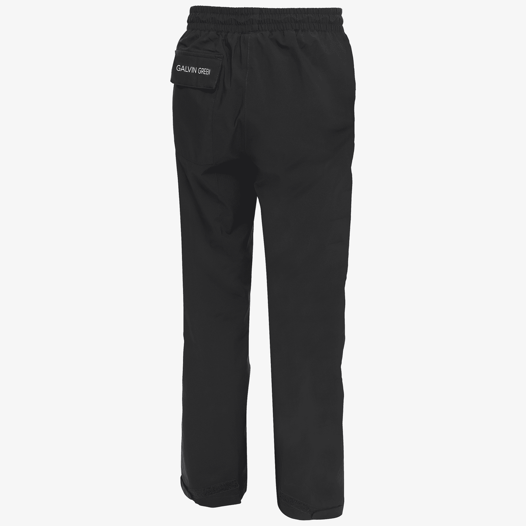 Ross is a Waterproof golf pants for Juniors in the color Black(7)