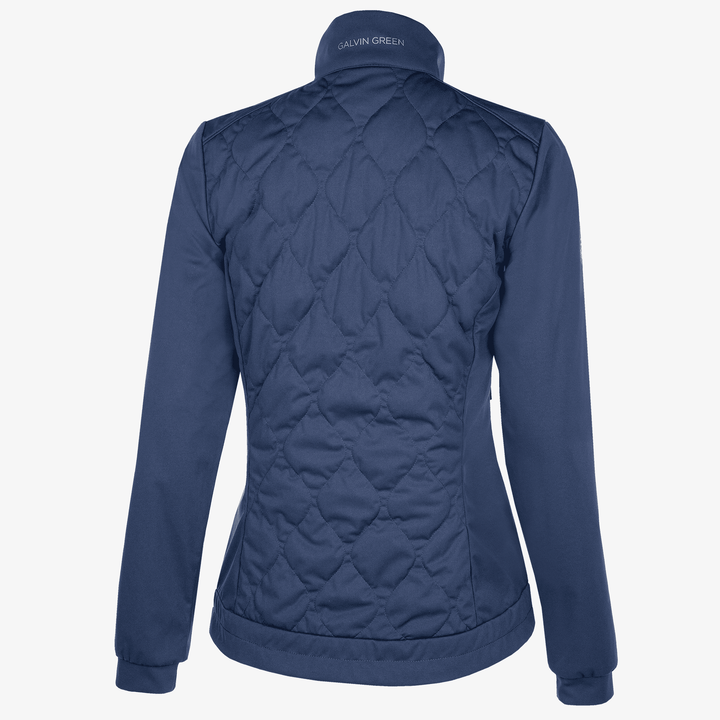 Leora is a Windproof and water repellent golf jacket for Women in the color Navy(10)