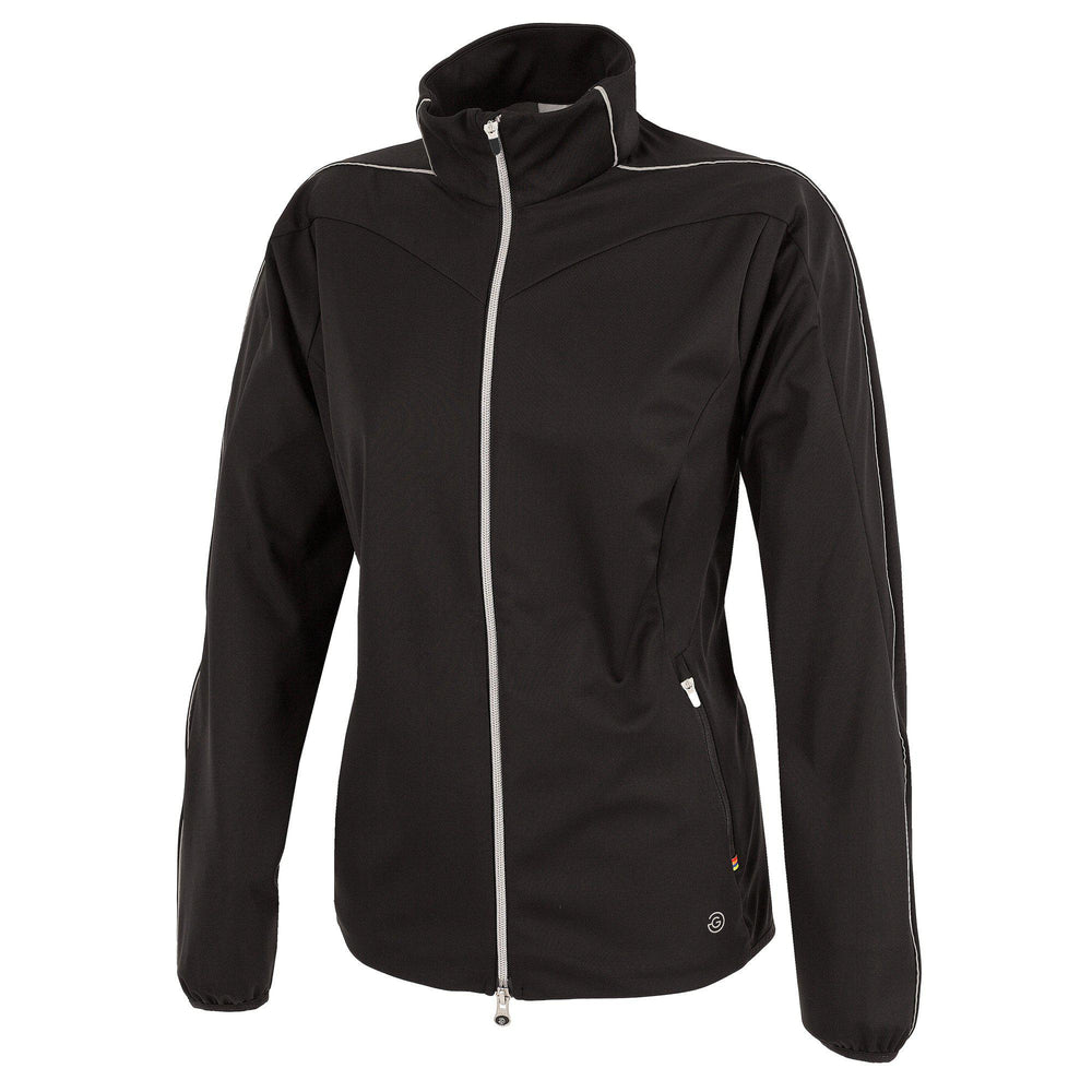 Leslie is a Windproof and water repellent golf jacket for Women in the color Black(0)