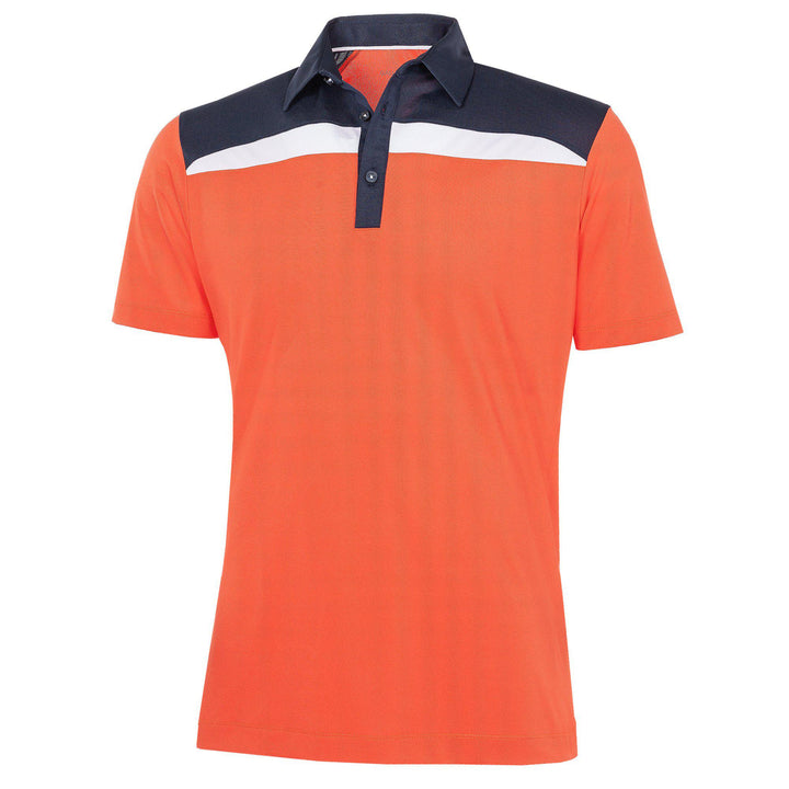 Mapping is a Breathable short sleeve shirt for Men in the color Orange(0)