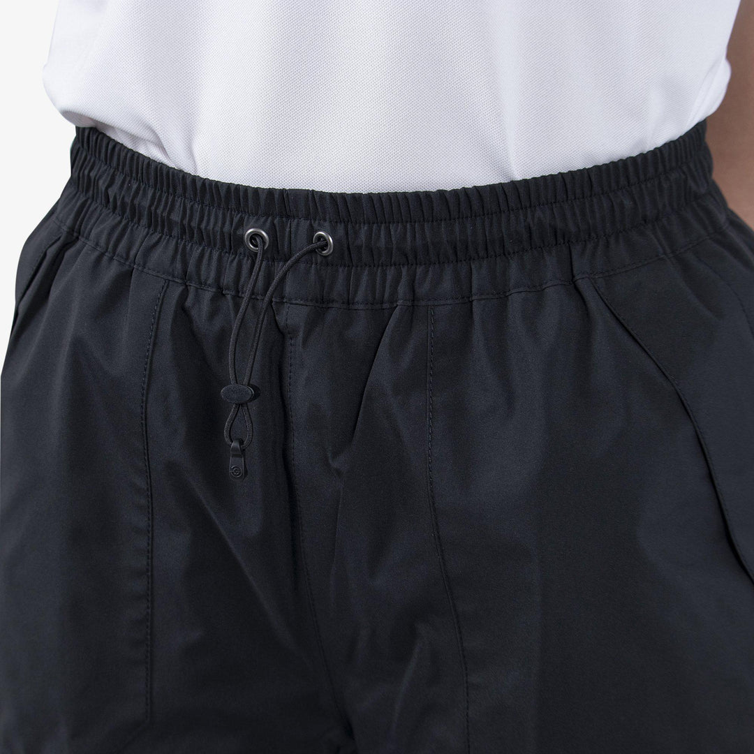 Ross is a Waterproof golf pants for Juniors in the color Black(3)