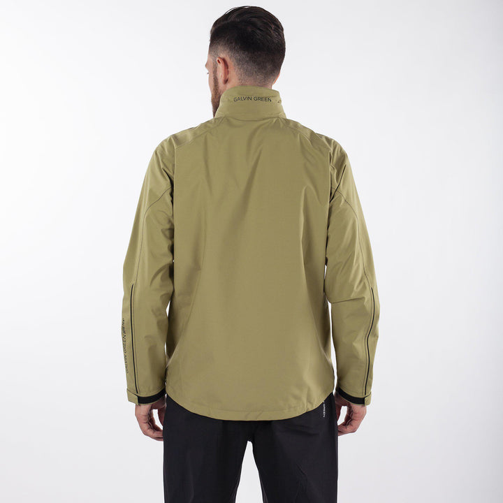 Alec is a Waterproof golf jacket for Men in the color Green base(6)