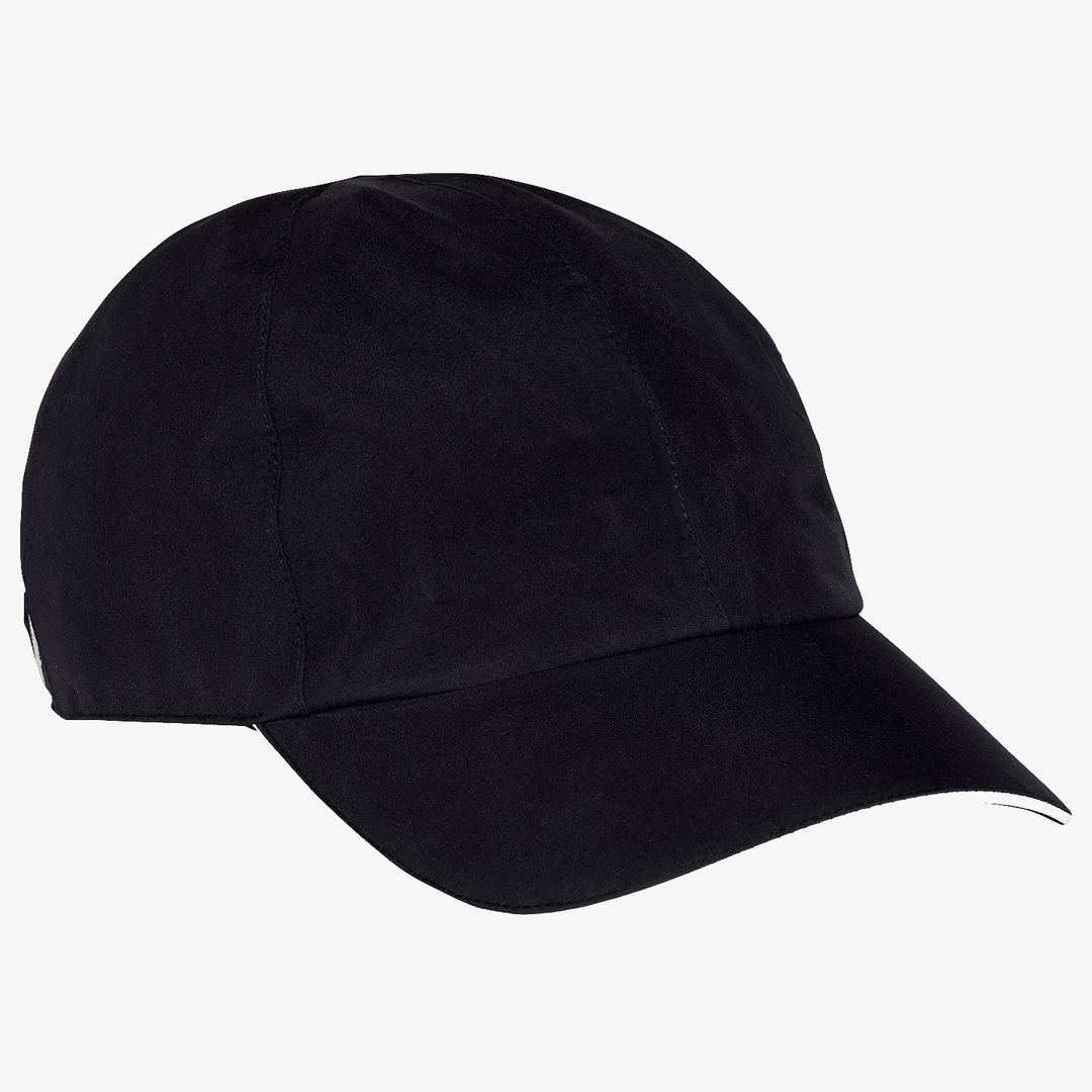 Axiom cresting is a Waterproof golf cap in the color Black(0)