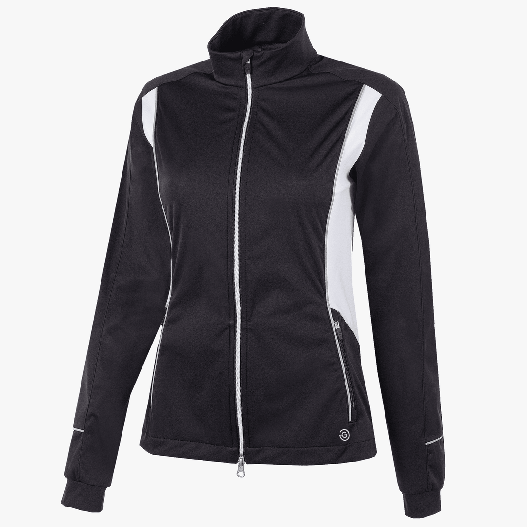 Leila is a Windproof and water repellent jacket for Women in the color Black(0)