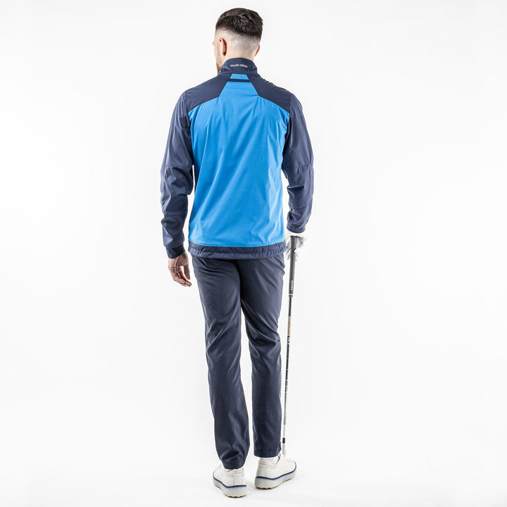Lyle is a Windproof and water repellent golf jacket for Men in the color Blue(7)