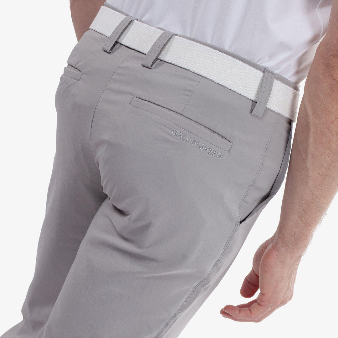 Nixon is a Breathable golf pants for Men in the color Light Grey(5)