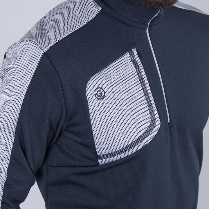 Dwight is a Insulating golf mid layer for Men in the color Navy(3)