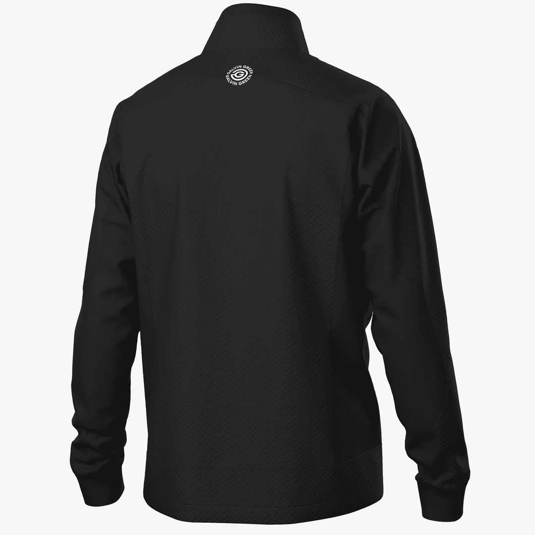 Lyndon is a Windproof and water repellent golf jacket for Men in the color Black(8)