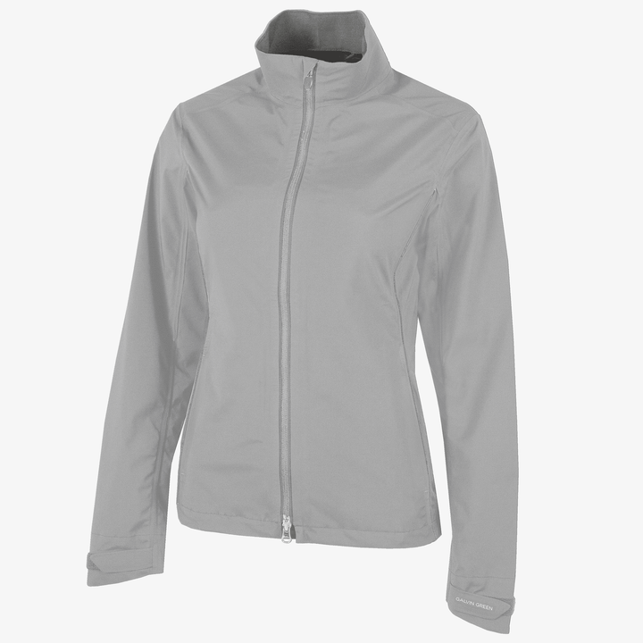 Anya is a Waterproof golf jacket for Women in the color Cool Grey(0)