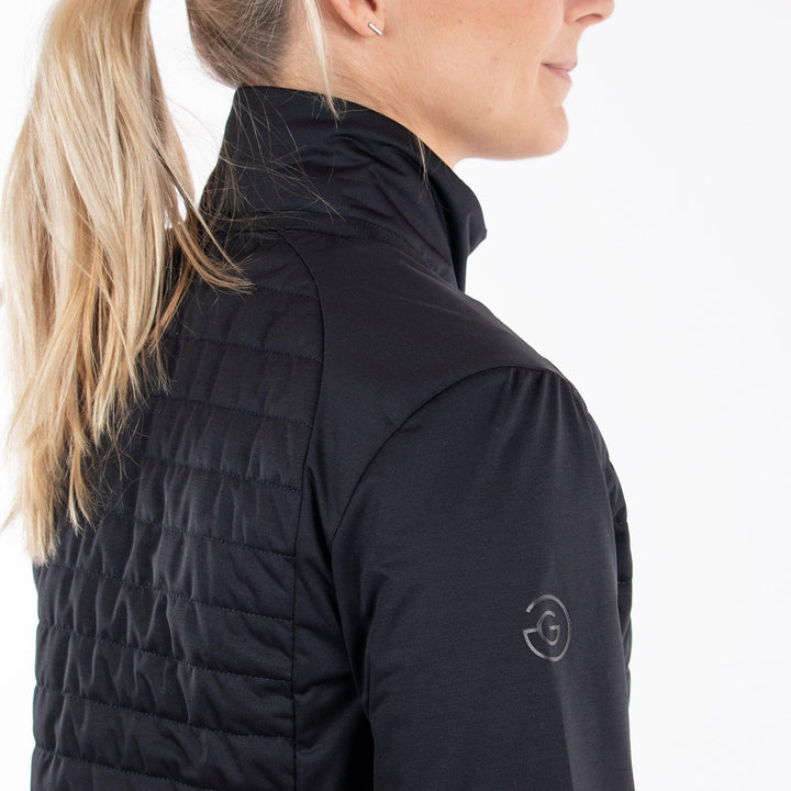 Lorene is a Windproof and water repellent golf jacket for Women in the color Black(4)