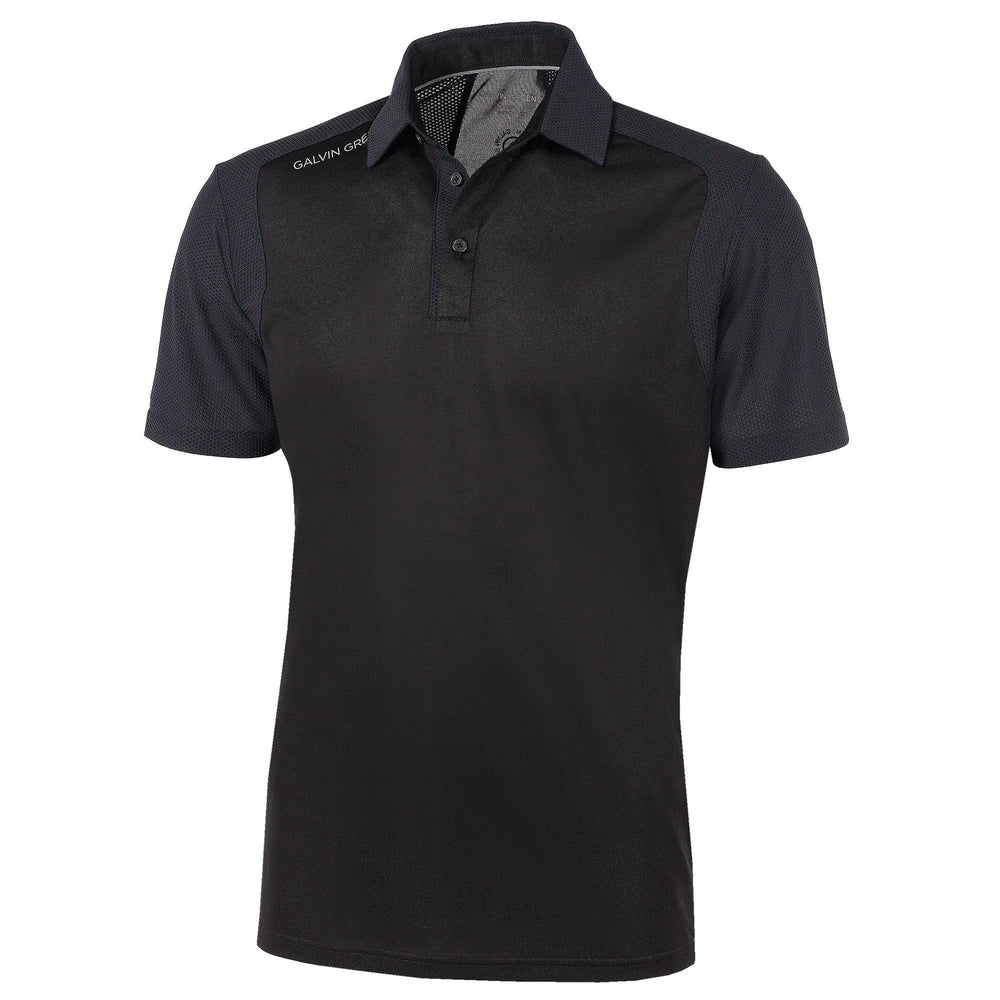 Massimo is a Breathable short sleeve shirt for Men in the color Black(0)