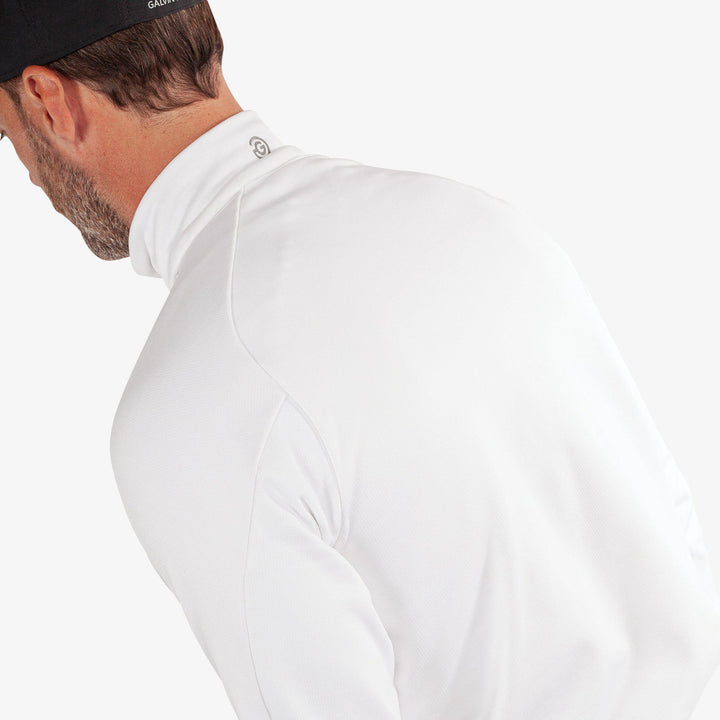 Drake is a Insulating golf mid layer for Men in the color White(6)