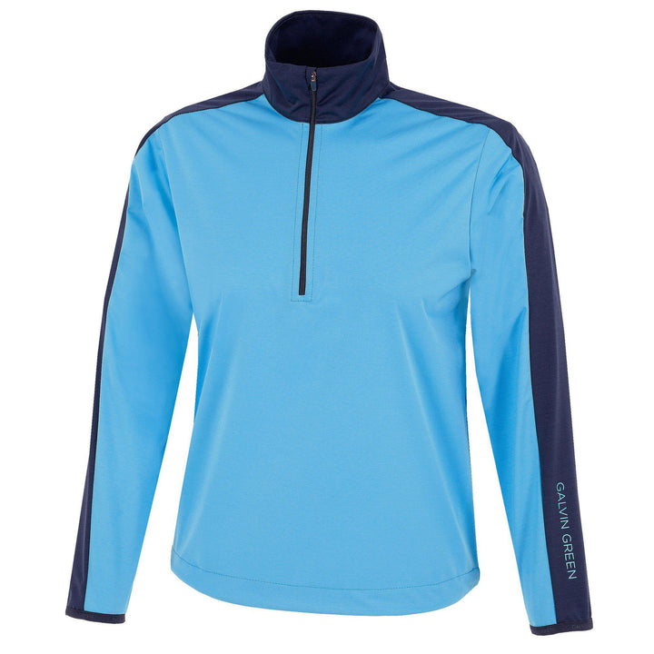 Roma is a Windproof and water repellent golf jacket for Juniors in the color Blue Bell(0)