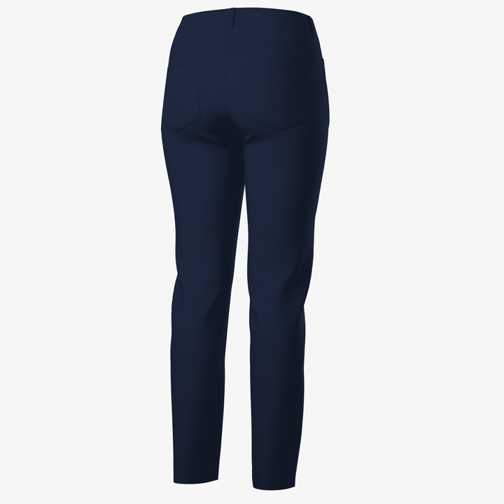 Nellie is a Breathable golf pants for Women in the color Navy(7)