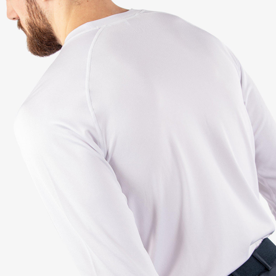 Elmo is a Thermal base layer golf top for Men in the color White(6)