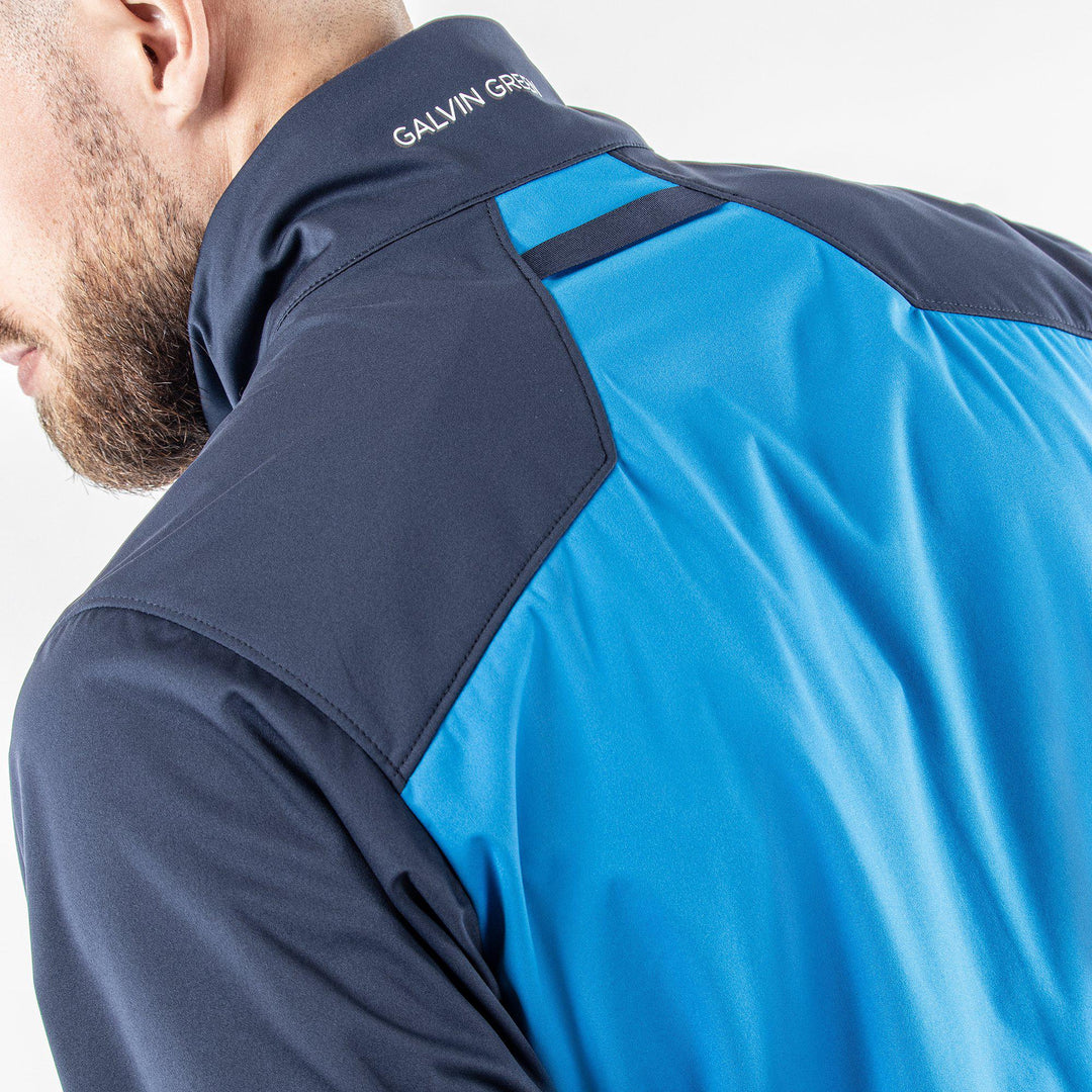Lyle is a Windproof and water repellent golf jacket for Men in the color Blue(6)