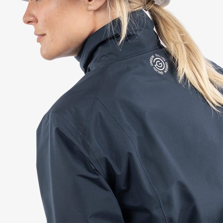 Alice is a Waterproof golf jacket for Women in the color Navy(6)