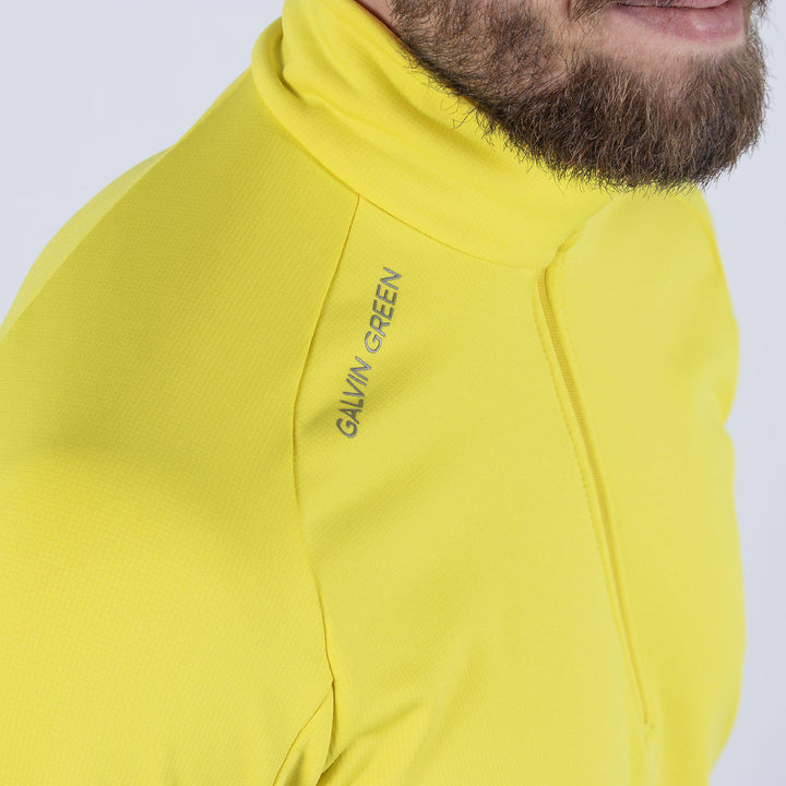 Drake is a Insulating golf mid layer for Men in the color Lime(3)