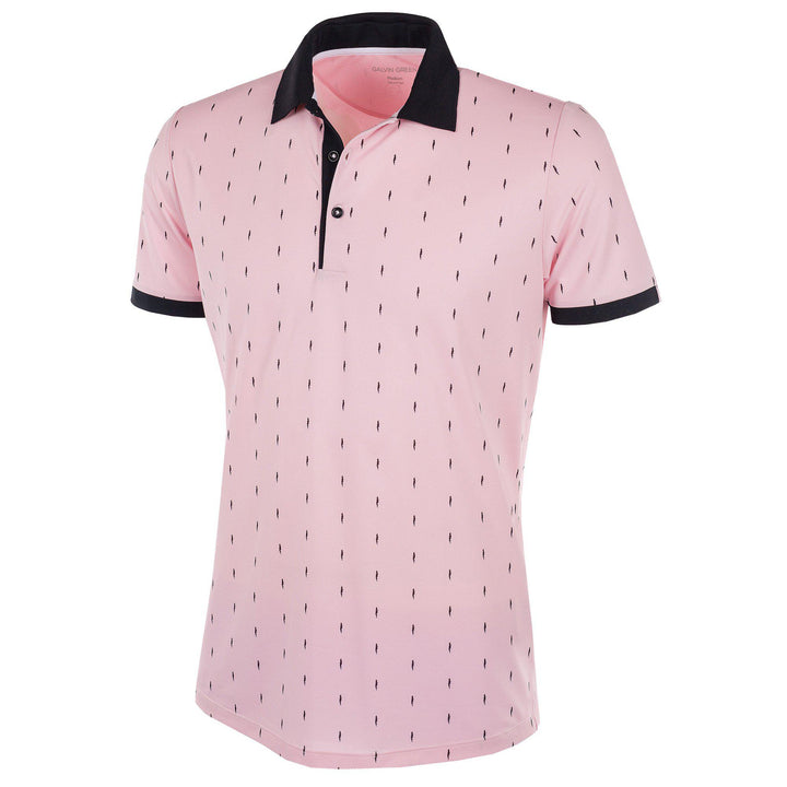 Mayson is a Breathable short sleeve golf shirt for Men in the color Sugar Coral(0)