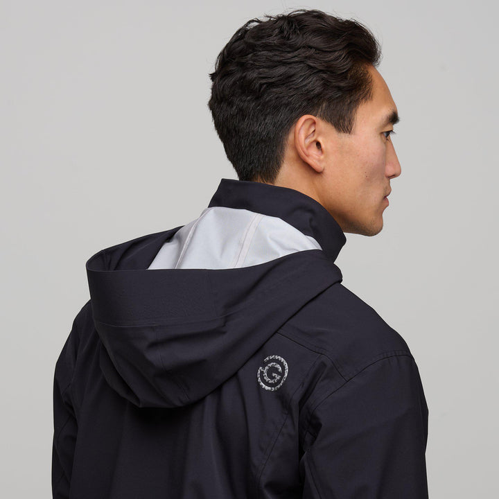 Argus is a Waterproof jacket for Men in the color Black/White(7)