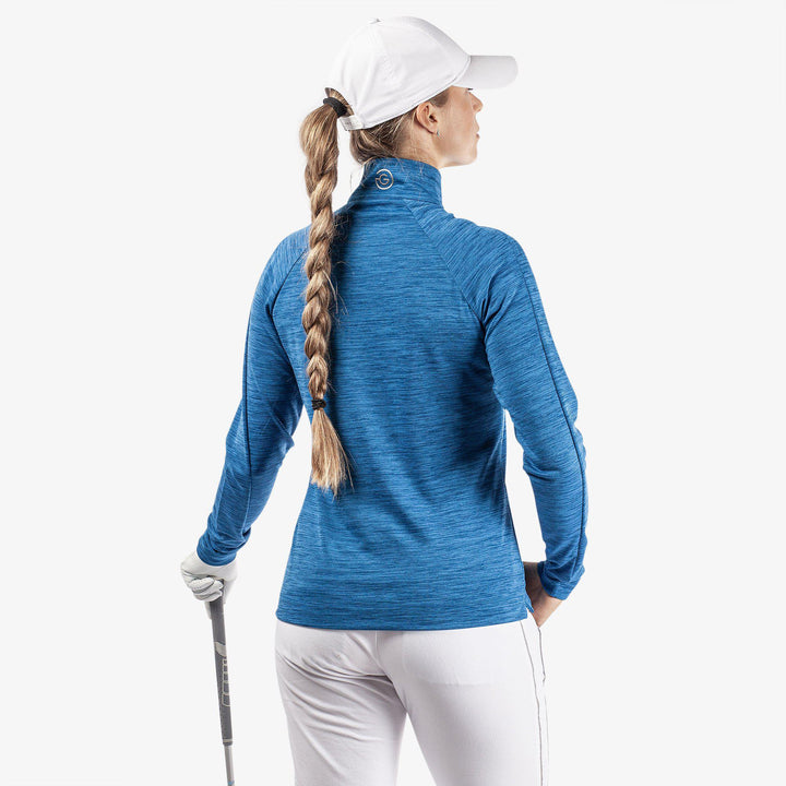 Dina is a Insulating golf mid layer for Women in the color Blue(5)