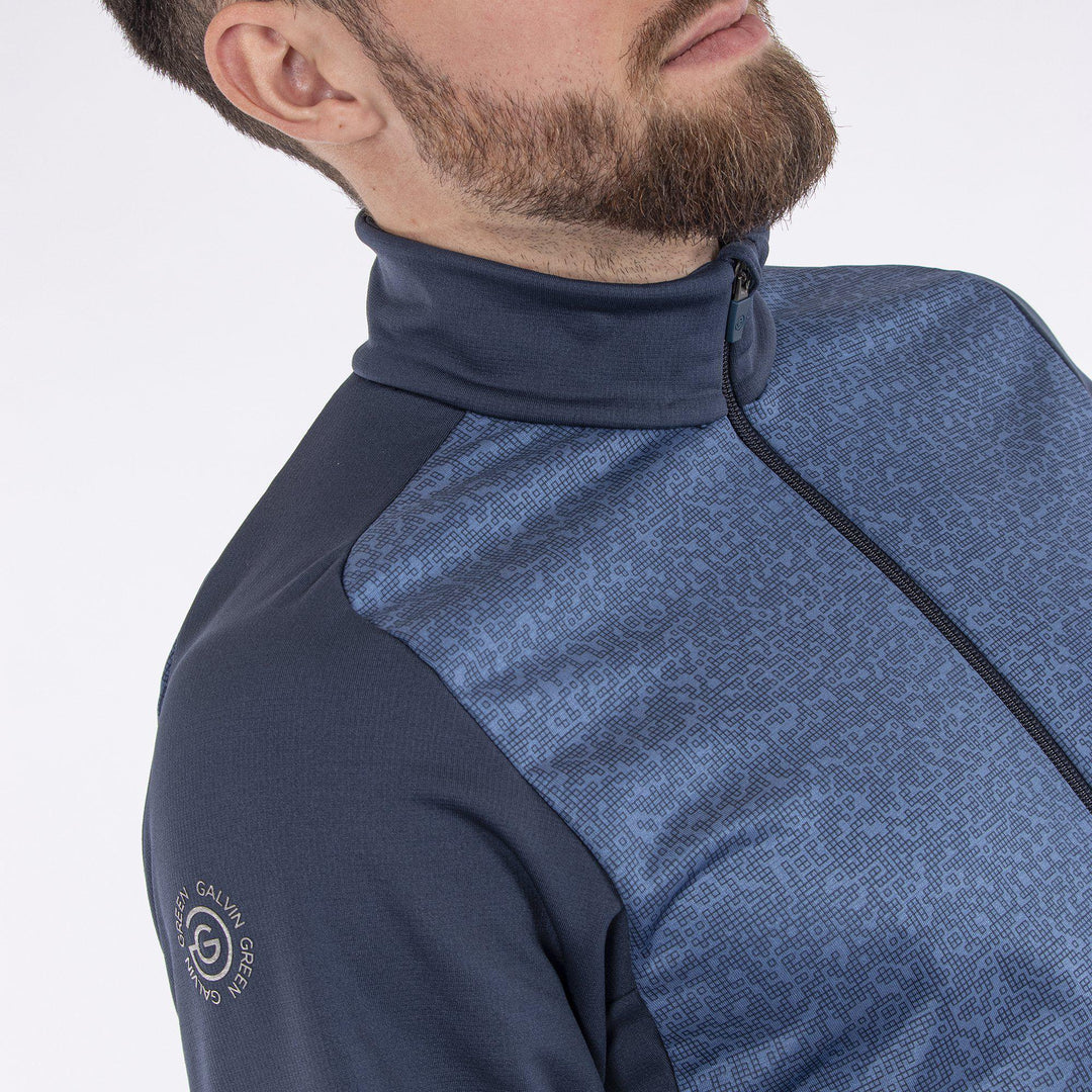 Dane is a Insulating golf mid layer for Men in the color Blue Bell(2)