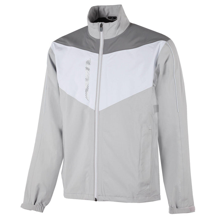 Armstrong is a Waterproof golf jacket for Men in the color Cool Grey(0)