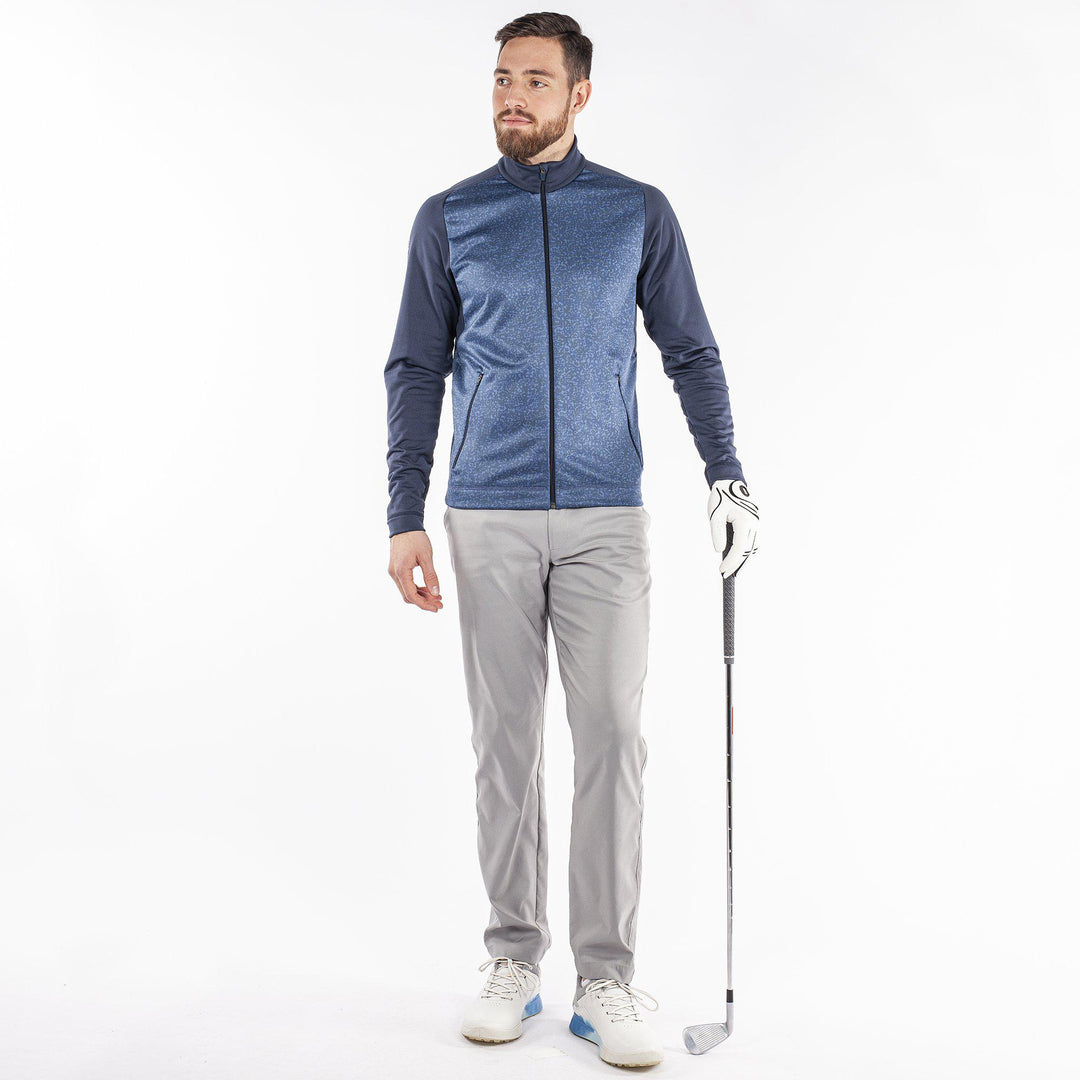 Dane is a Insulating golf mid layer for Men in the color Blue Bell(3)