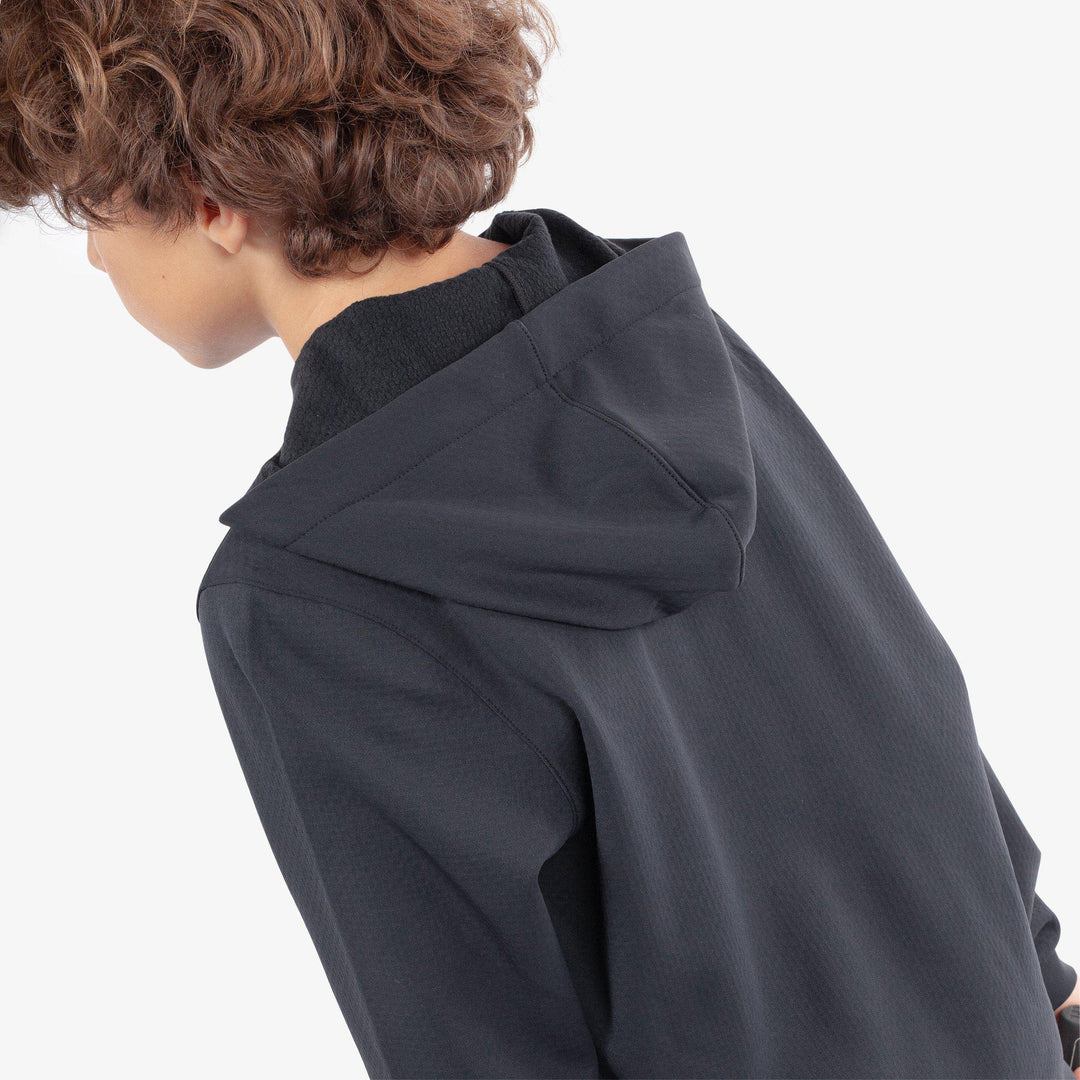 Rico is a Insulating golf sweatshirt for Juniors in the color Black(5)