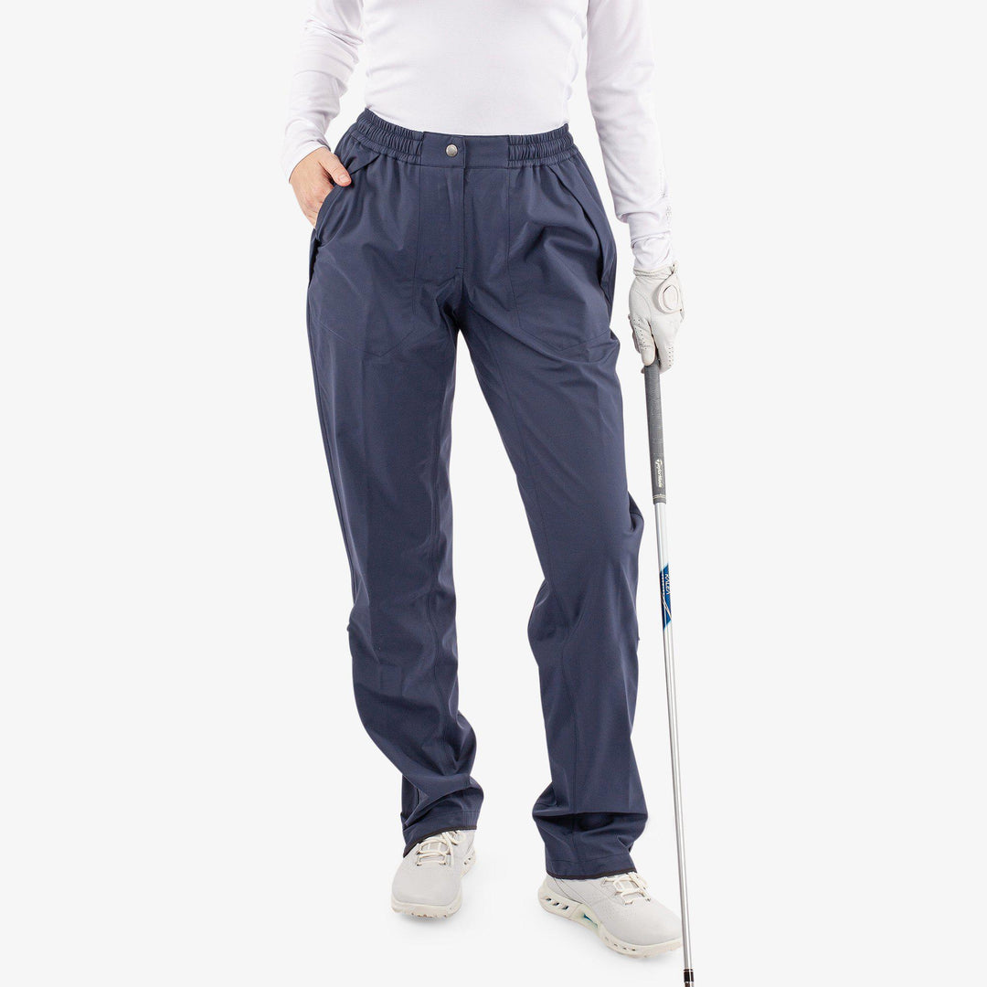 Angie is a Waterproof golf pants for Women in the color Navy(1)