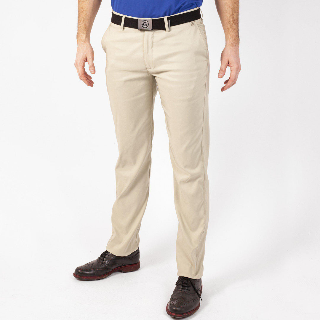 Noah is a Breathable golf pants for Men in the color Tan(1)