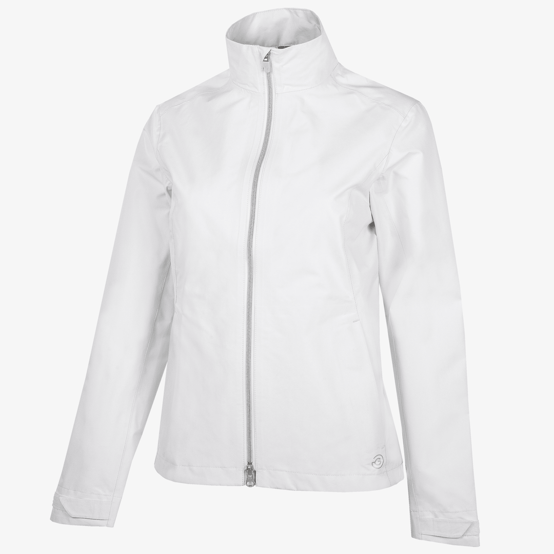 Alice is a Waterproof golf jacket for Women in the color White(0)