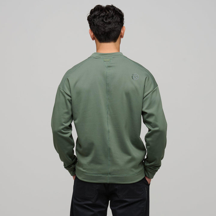 Dante is a Insulating sweatshirt for Men in the color Duck Green(4)