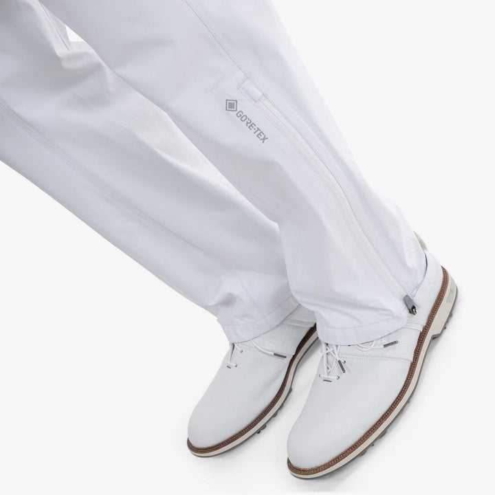 Arthur is a Waterproof golf pants for Men in the color White(4)